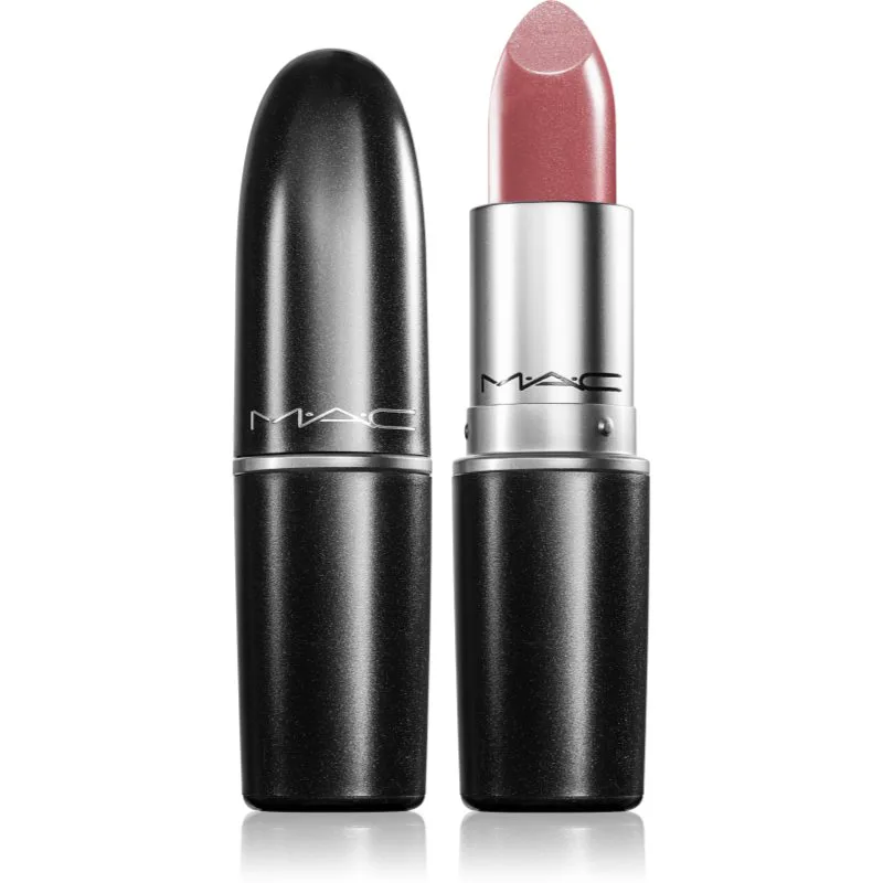 MAC Cosmetics Frost Lipstick μακράς διαρκείας κραγιόν με λάμψη μαργαριταριών απόχρωση Fabby 3 γρ