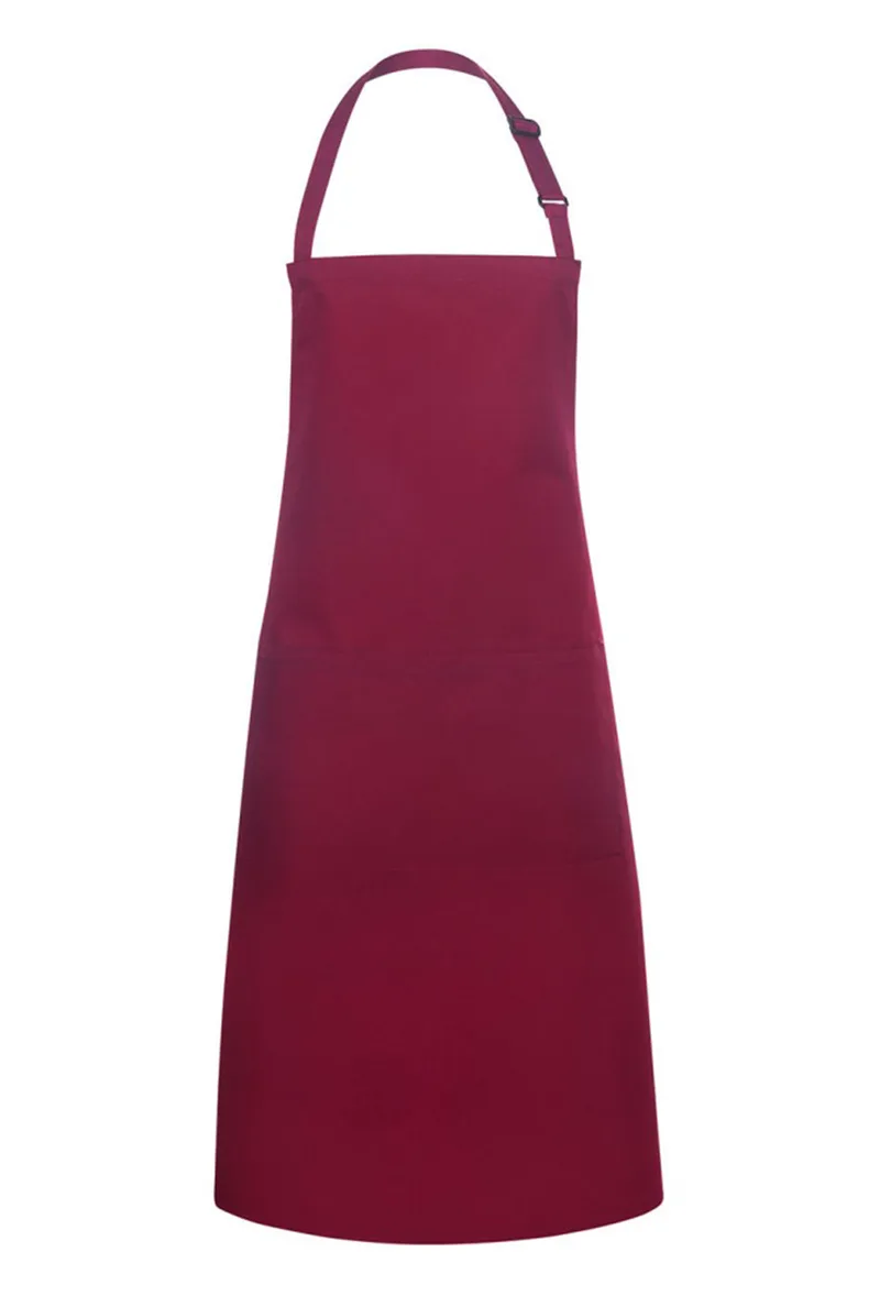 Μακρια Ποδια με Τσεπη Bib Apron Basic Karlowsky BLS 5 Bordeaux