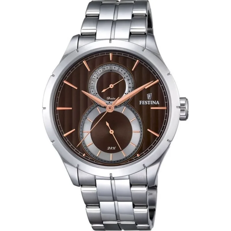 Ανδρικό Ρολόι FESTINA Stainless Steel Bracelet F16891/5