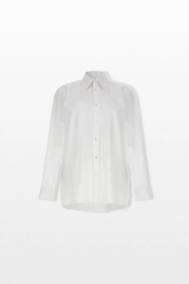 MAISON MARGIELA Ανδρικό Λευκό Classic Poplin Shirt