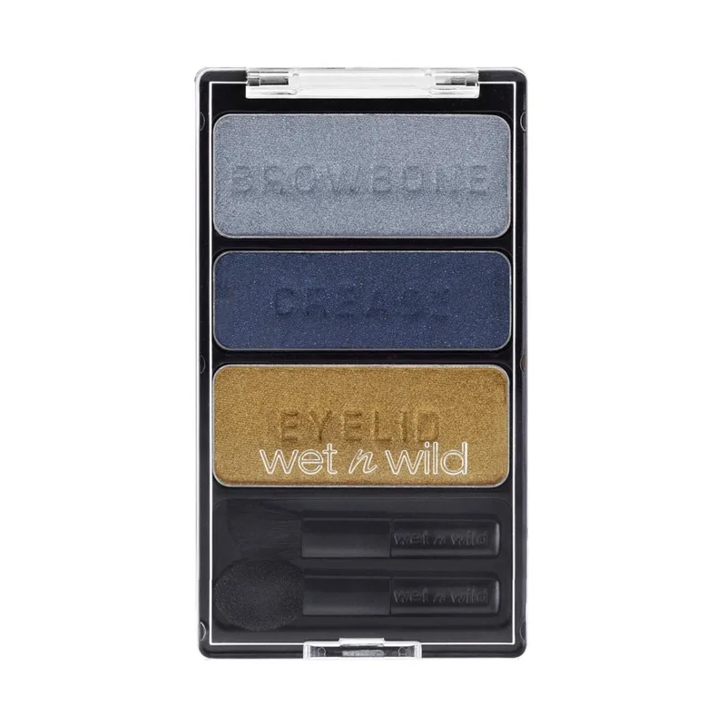 Σκιές ματιών & βάσεις Wet N Wild Trio Color Icon Eye Shadow - I Got Good Jeans