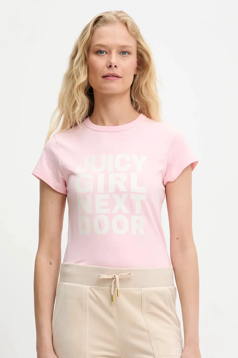 Μπλουζάκι Juicy Couture JUICY GIRL NEXT DOOR HILTON T-SHIRT