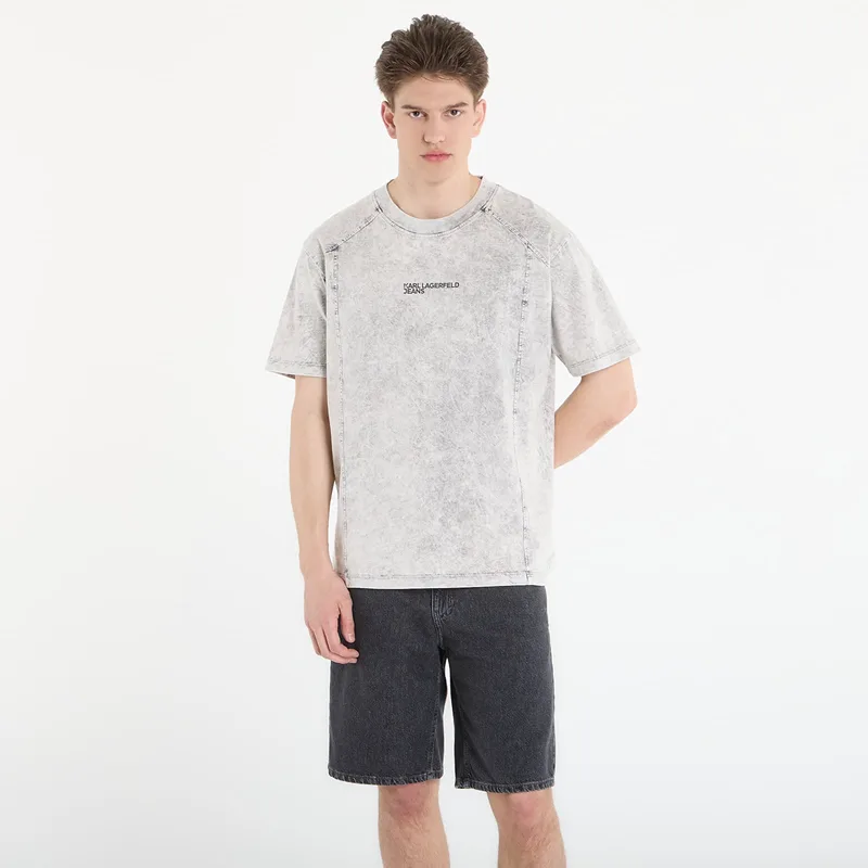 T-shirt Karl Lagerfeld Jeans Relax Ss Washed Tee Micro Chip XL