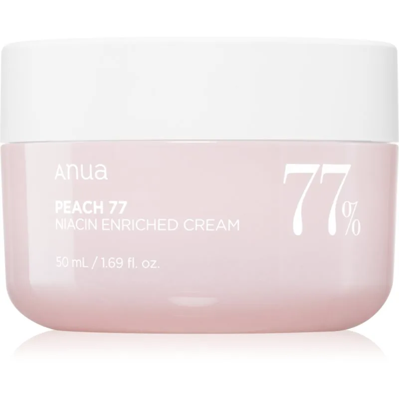 Anua Peach 77% Niacin Enriched Cream αποκαταστατική ενυδατική κρέμα 50 ml