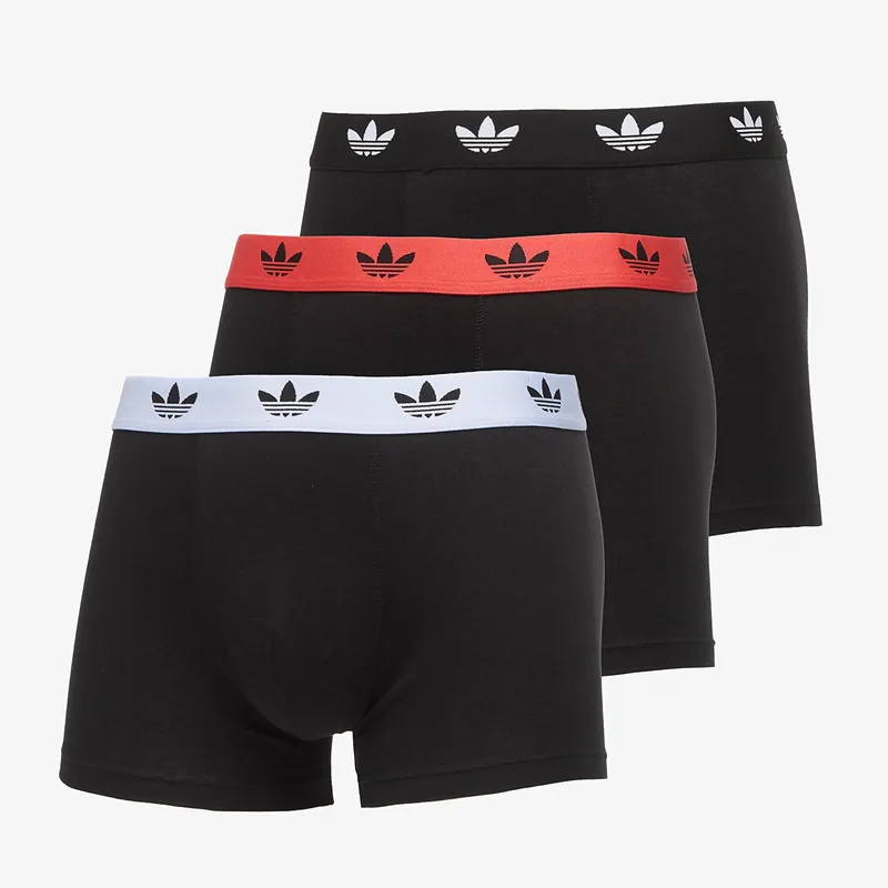 Μποξερ adidas Trunk 3-Pack Black XXL