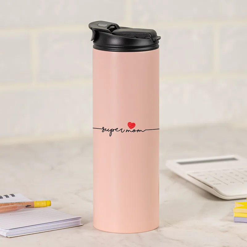 Supermom - Sports Gym Θερμός 600 ml - Ροζ