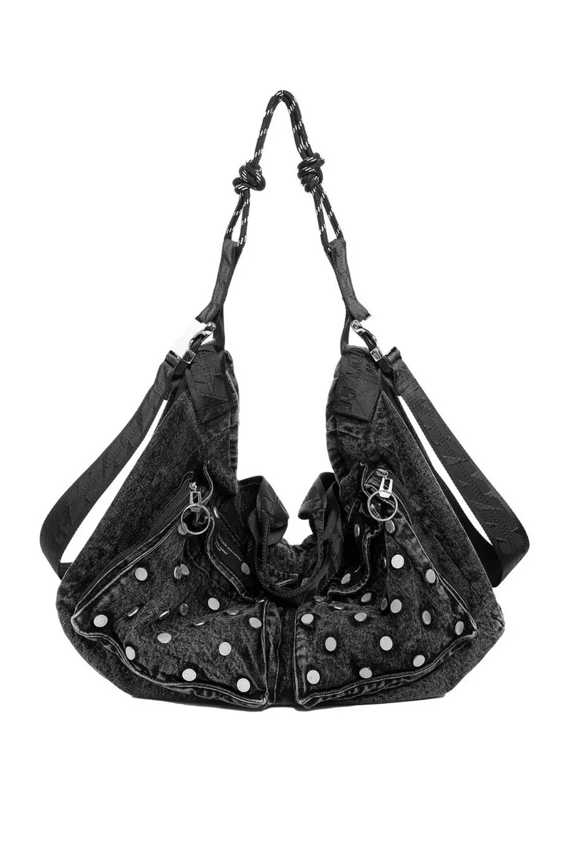 MOD WAVE MOVEMENT Τσάντα Duffle - Μαύρη-MW091200528-BLACK