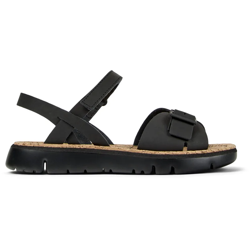 CAMPER Oruga - Πέδιλα Για Γυναικεία - Μαύρο, Μέγεθος 37, Smooth leather