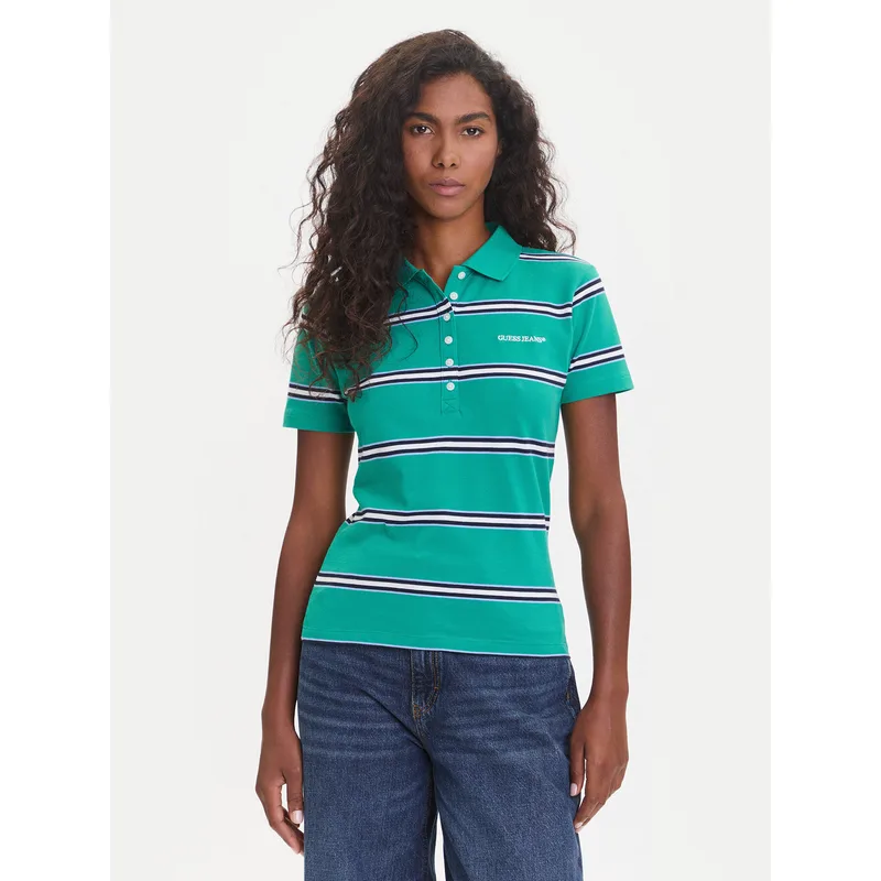 Guess Jeans Τοπ 176097 Πράσινο Classic Fit