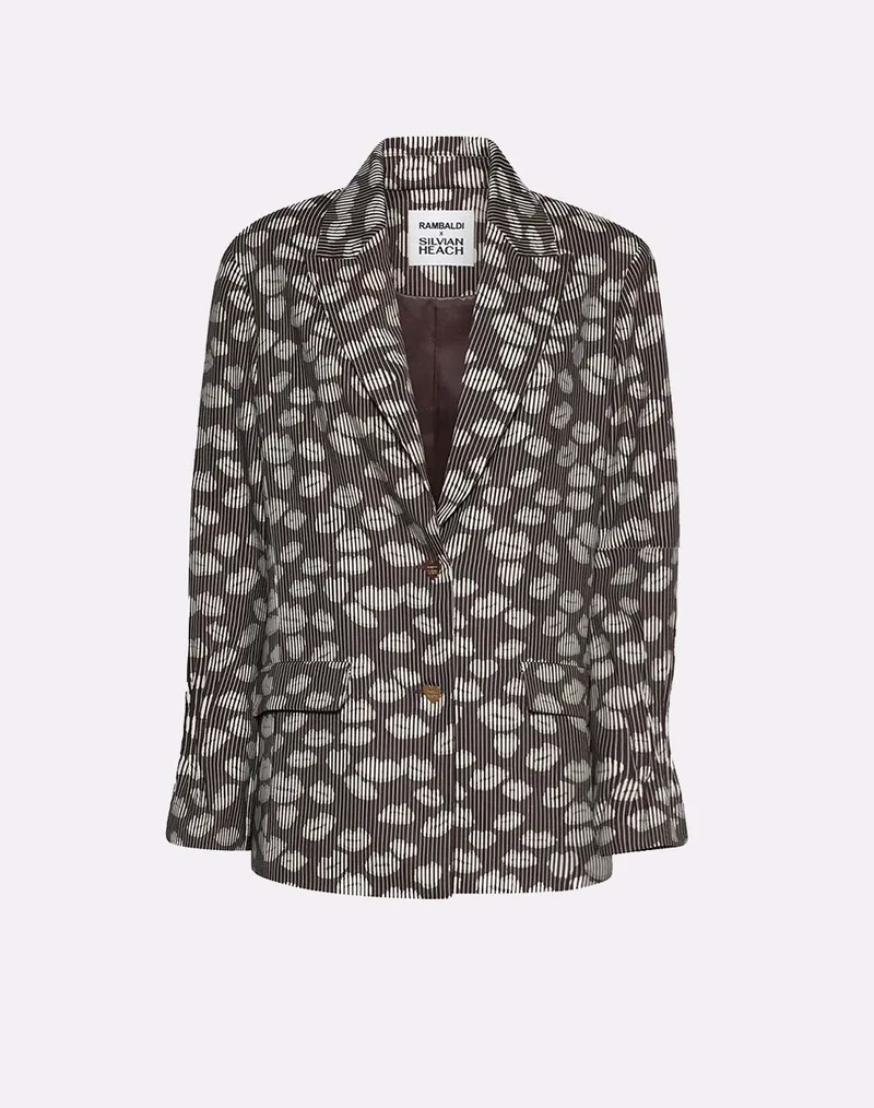 SILVIAN HEACH JACKET MUBAR CVP26012GC-CHOCOLATE BITTER Chocolate