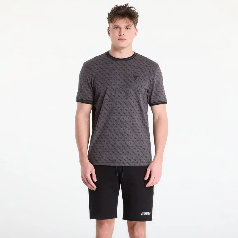 T-shirt GUESS Marshall T-Shirt Aop Black M