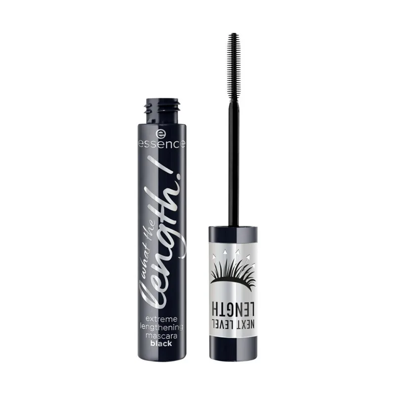 Μάσκαρες για ψεύτικες βλεφαρίδες Essence Lengthening Mascara What the Length! Extreme Lengthenin
