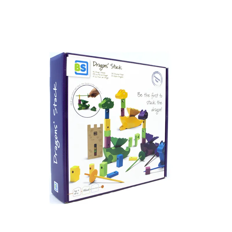 Επιτραπέζιο Παιχνίδι Dragons’ Stack Bs Toys GA406 - Bs Toys - GA406
