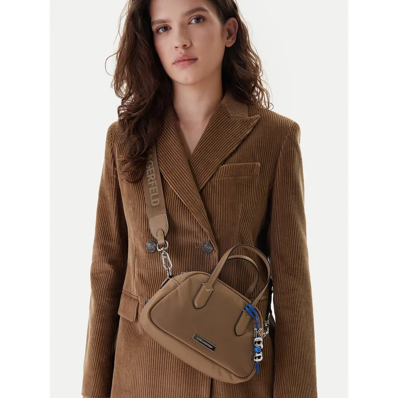 Τσάντα KARL LAGERFELD B1W30016 Καφέ