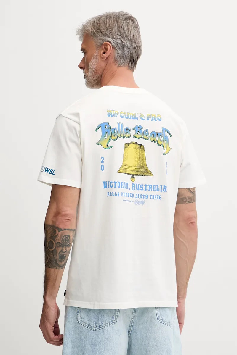 Rip Curl t-shirt Ανδρικό βαμβακερό BELLS PRO 26