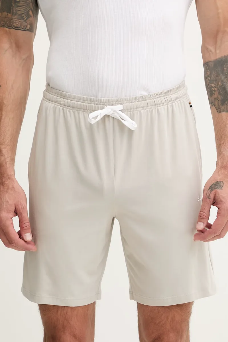BOSS σορτς lounge Ανδρικά από βαμβάκι με ελαστάν Mix&Match Short CW