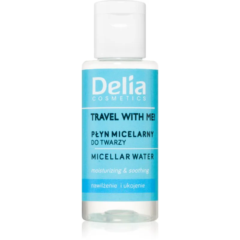 Delia Cosmetics Travel with me μικυλλιακό νερό 50 ml