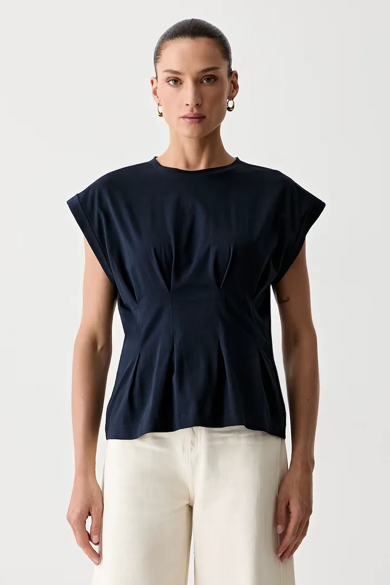 BOSS t-shirt γυναικείο βαμβακερό Evinata