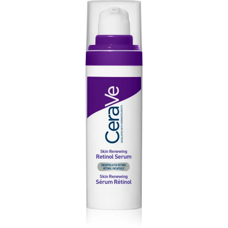 CeraVe Skin Renewing Retinol Serum αντιρυτιδικός ορός ρετινόλης για την ανάπλαση δερματικού φραγμού 30 ml