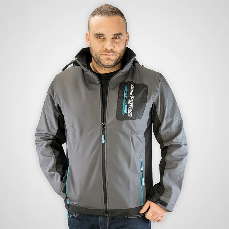 BORMANN Pro BPP7055 Μπουφάν Softshell Με Κουκούλα Napoli, L 036876