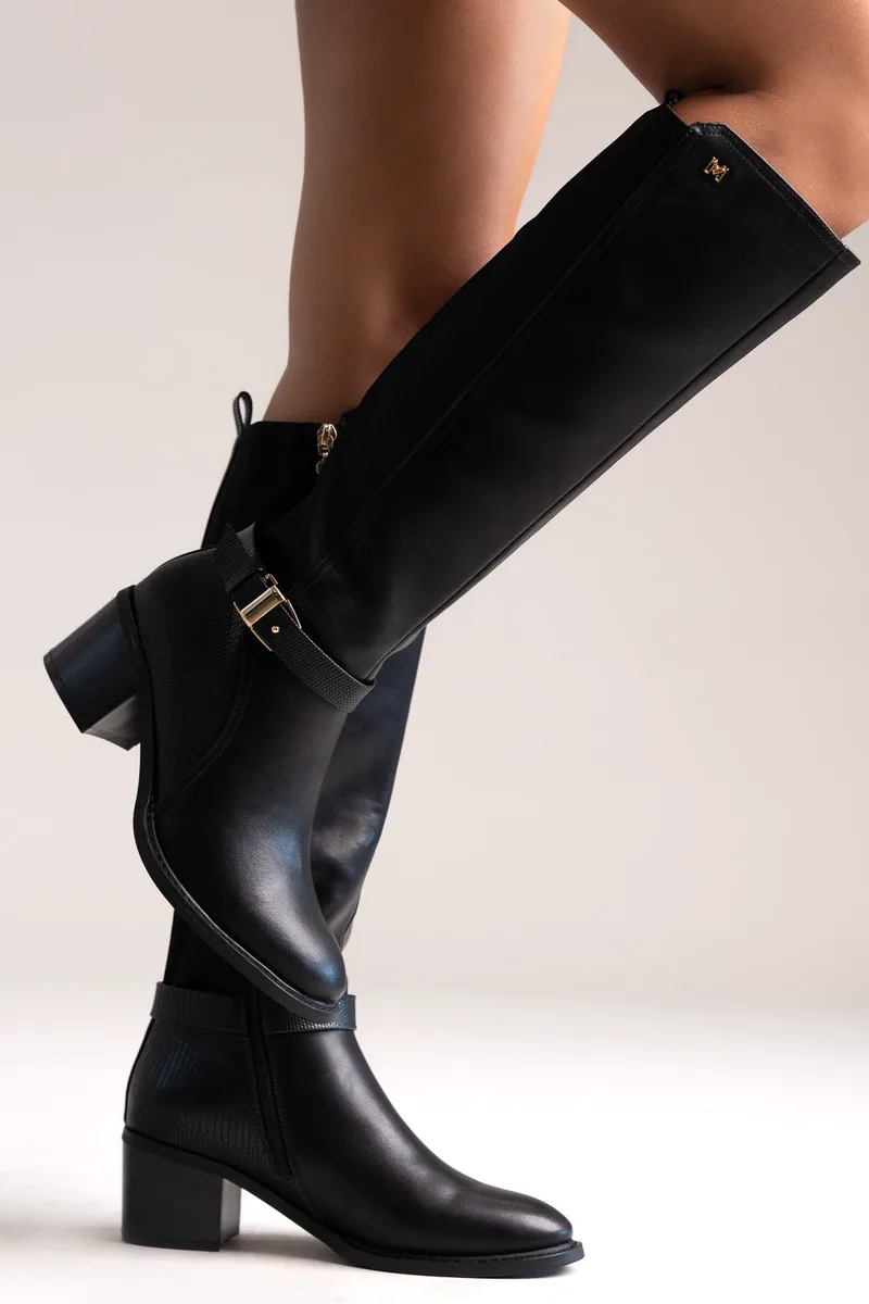 MARIAMARE Casual Boots MARIAMARE Elastic Fit - 63601 - Black Matte