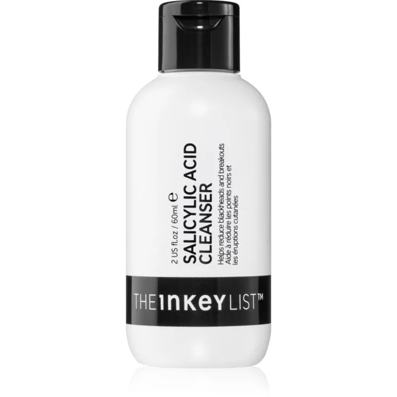 The Inkey List Salicylic Acid Cleanser καθαριστικό τζελ προσώπου με σαλικυλικό οξύ 60 ml