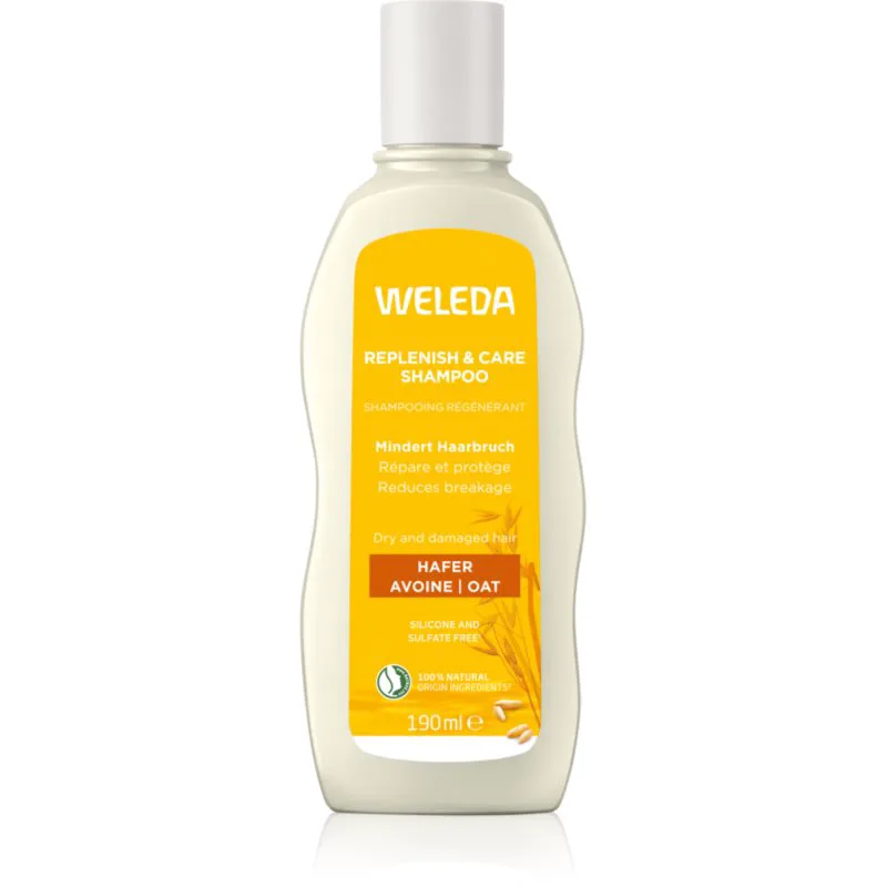 Weleda Oat αναγεννητικό σαμπουάν για ξηρά και κατεστραμμένα μαλλιά 190 ml