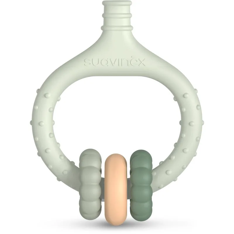 Suavinex Gum Massager μασητικό 0 m+ Green 1 τμχ