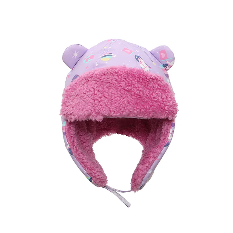 Παιδικό Αδιάβροχο Σκουφάκι Trapper Hat FlapjackKids Unicorn Large