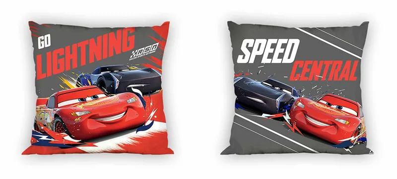 Μαξιλάρι Διακοσμητικό Polyester 40x40εκ. Cars 17 Digital Print Disney Dimcol (Ύφασμα: Polyester) - Disney - 2120622600401799