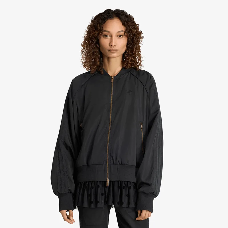 Μπουφάν adidas Layered Bomber Jacket Black L