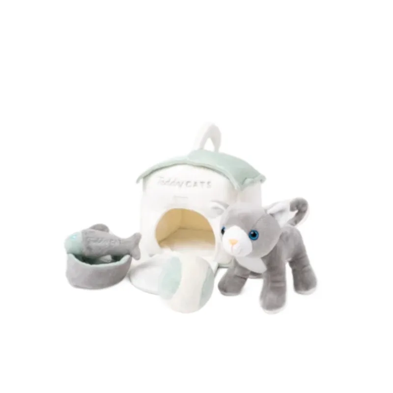 Λούτρινο Teddy Kompaniet Teddy Cats, Playset 23cm