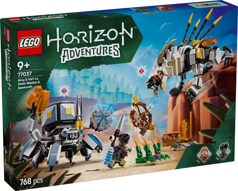 LEGO® Horizon Aloy & Varl vs. Shell-Walker & Sawtooth (77037)