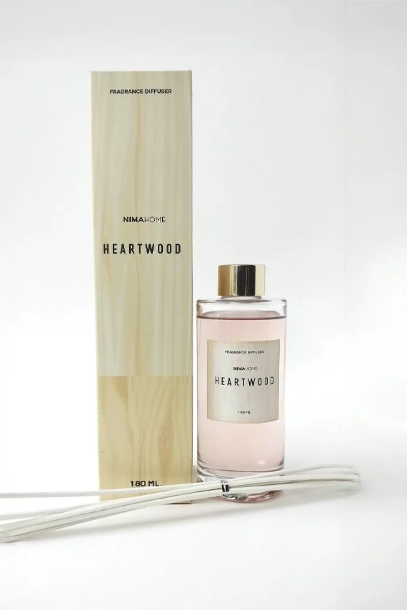 Αρωματικο Χωρου Με Στικ 180Ml Heartwood Nima Μονόχρωμο