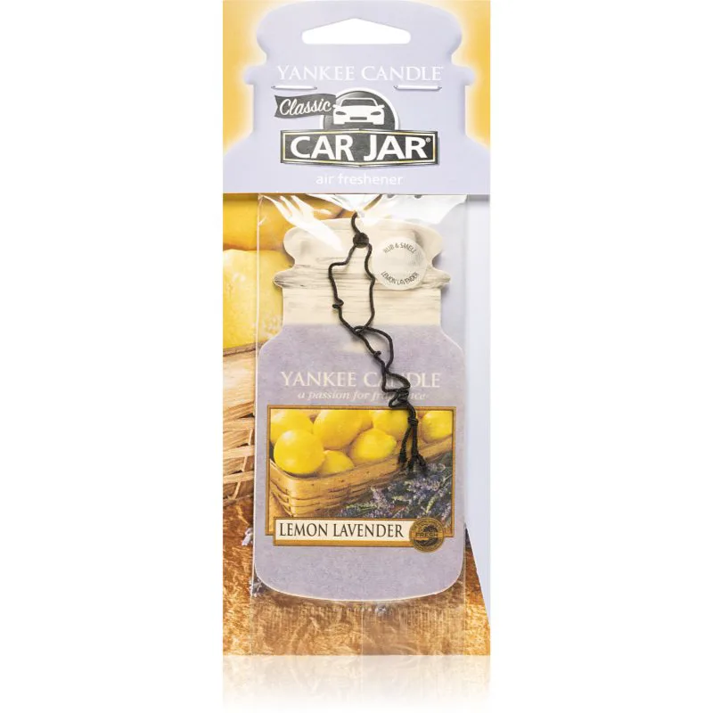 Yankee Candle Lemon Lavender αρωματικό χαρτάκι 1 τμχ