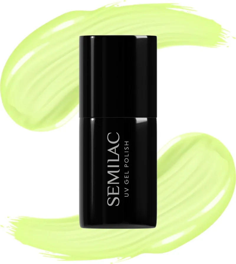 Semilac UV Gel Polish - 604 Luminous Lemon (7ml)