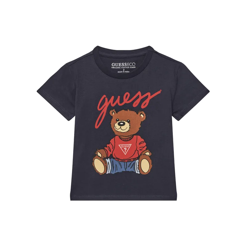 Guess T-Shirt H4BT01 I3Z14 Σκούρο μπλε Regular Fit