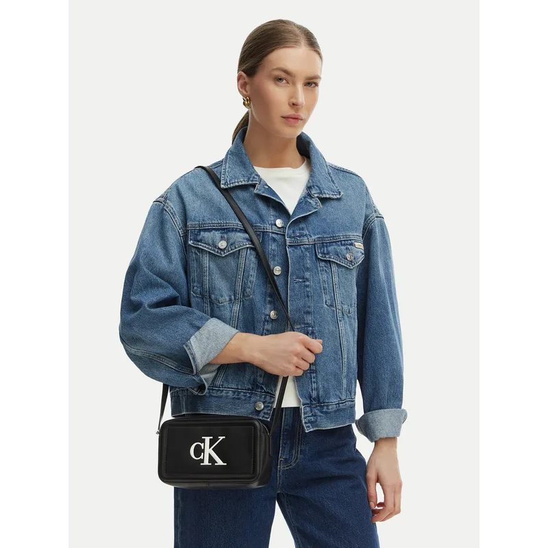 Τσάντα Calvin Klein Bold Ck Camera Bag LV04F3220G Μαύρο