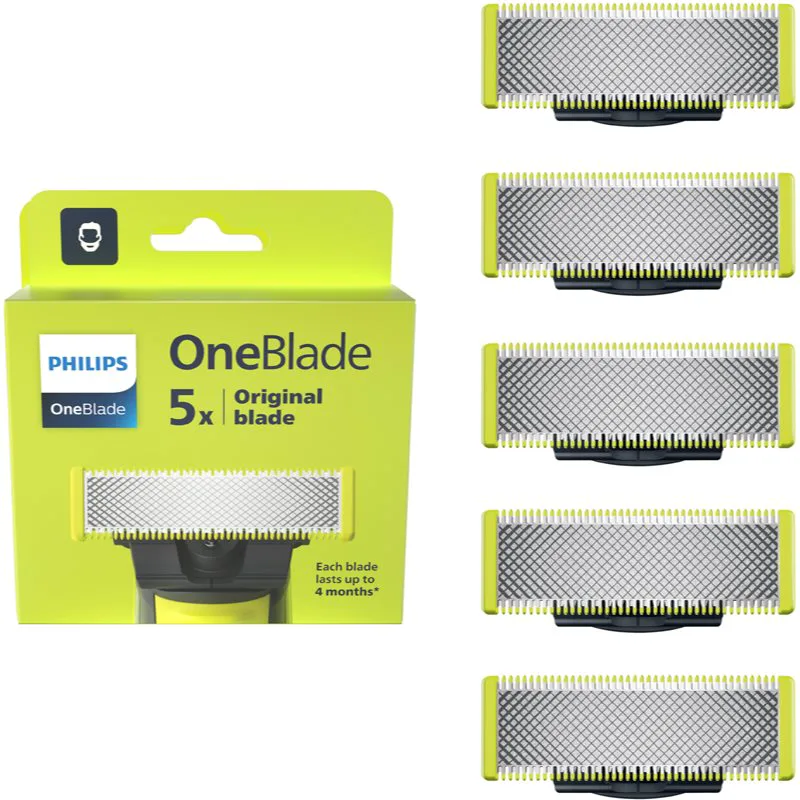 Philips OneBlade QP250/50 ανταλλακτικές λεπίδες for Philips OneBlade 5 τμχ