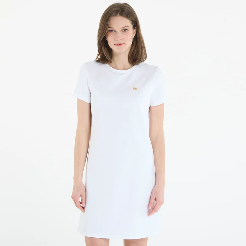 Φόρεμα EA7 Emporio Armani Train Core Dress White M