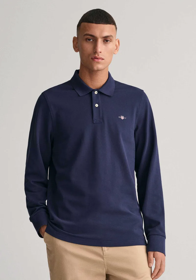 GANT Polo Μπλούζα της σειράς Shield - 2230-1 433 Blue