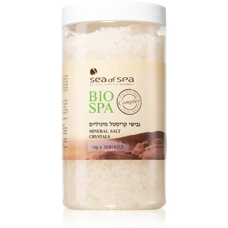 Sea of Spa Bio Spa μεταλλικό αλάτι μπάνιου από τη Νεκρά Θάλασσα 1000 γρ