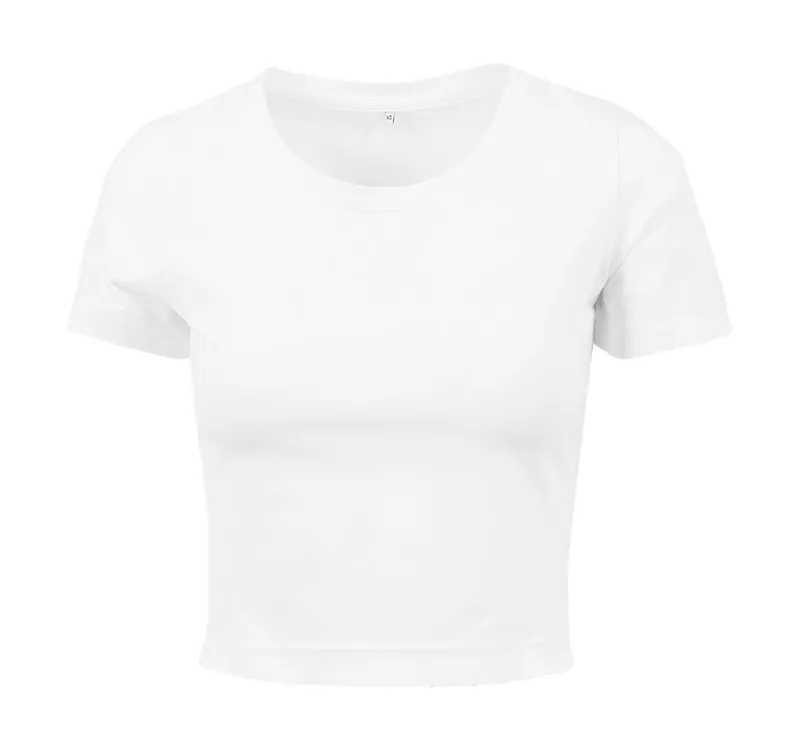 Γυναικείο Cropped T-Shirt BY042 Build Your Brand White