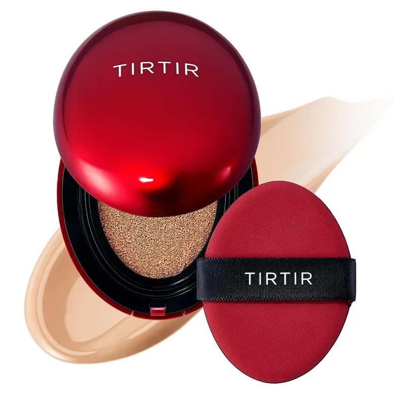 TIRTIR - Mask Fit Red Cushion SPF40 PA++ No.25N Mocha - Μέικ-απ με αντηλιακή προστασία