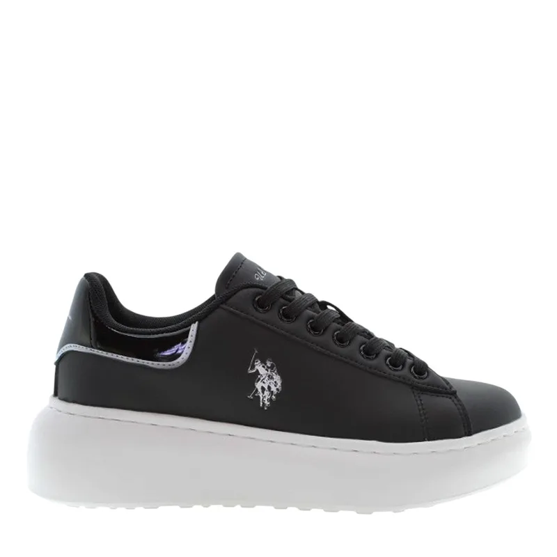 US POLO MEGHAN001 Sneaker 36-41 - ΜΑΥΡΟ