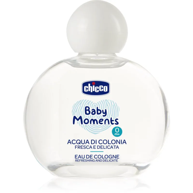 Chicco Baby Moments Refreshing and Delicate κολόνια για παιδιά από τη γέννηση 100 ml