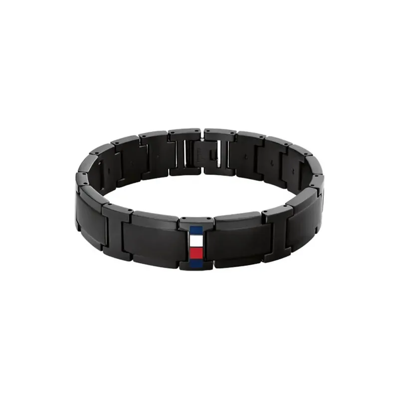 ΤOMMY HILFIGER Ανδρικό Βραχιόλι Από Μαύρο Ανοξείδωτο Ατσάλι 2790659