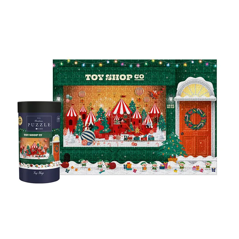 Παζλ Interdruk Xmas - Toy Shop (500 τμχ.)