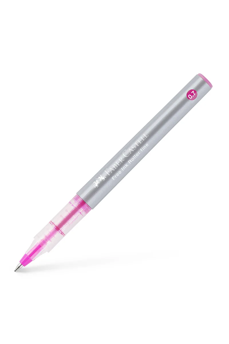 Faber-Castell Στυλό Free Ink 0.7 Ροζ - 077348128/