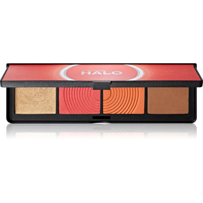 Smashbox Halo Sculpt + Glow Face Palette παλέτα highlighters και ρουζ απόχρωση Coral Saturation 15,7 γρ